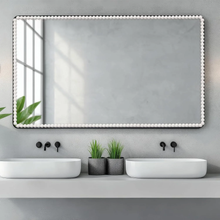 Load image into Gallery viewer, 10ft Walls Decorative Bead, Flexible Molding Trim Peel and Stick for Bathroom Mirror, Backsplash, Tile, Ceiling, Cabinet &amp; TV Edge