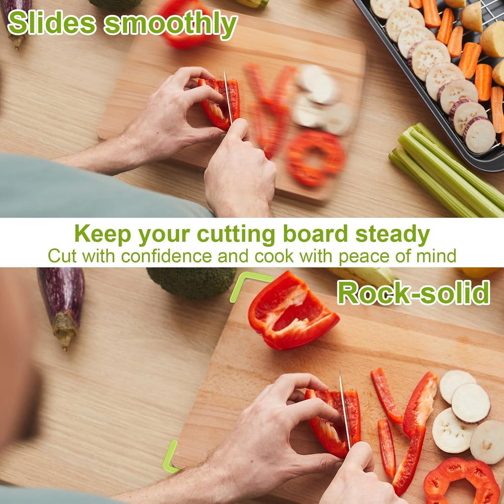 8pack Silicone Non-Slip Feet for Cutting board Chopping Boards Feet for Kitchen Safe Warm Gifts for Kitchen & Home Protector