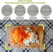 Load image into Gallery viewer, 8pack Silicone Non-Slip Feet for Cutting board Chopping Boards Feet for Kitchen Safe Warm Gifts for Kitchen &amp; Home Protector